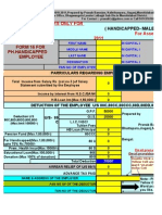 Handicapped Form 16