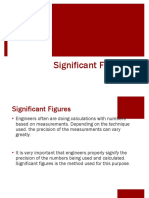 Significant Figures