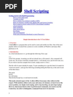 Shell Scripting: Getting Started With Shell Programming