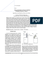 Modeling and Simulation of Natural Ventilation of Building Using Solar Chimney