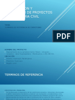 Formulacion y Evaluacion de Proyectos de Ingenieria Civil