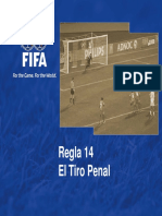 Regla 14 El Tiro Penal