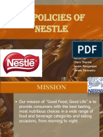 HR Policies of Nestle PDF