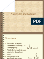 13.7 Aldehydes and Ketones