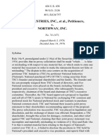 TSC Industries, Inc. v. Northway, Inc., 426 U.S. 438 (1976)