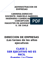 Clase 1 Ser Ejecutivo No Es Facil