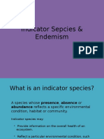 Indicator Species