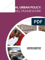 National Urban Policy: A Guiding Framework