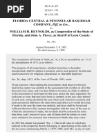 Florida Central & Peninsular R. Co. v. Reynolds, 183 U.S. 471 (1902)