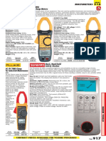 Auto Range 1000A AC/DC Digital Clamp Meters: Multimeters