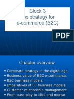 Block 3 Business Strategy For E-Commerce (B2C)