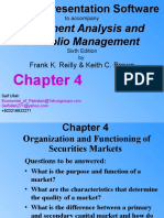 Chapter 4 Organization and Functioning of Securities Markets