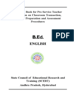 English B.ed.