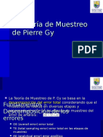 Teoria de Muestreo Pierre Gy