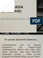 III Zasada Dynamiki