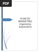 Plan de Marketing para Un Taller Automotriz