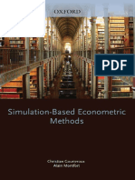 Simulation-Based Econometric Methods PDF