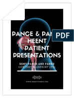 EENT PANCE and PANRE Content Blueprint Patient Presentations