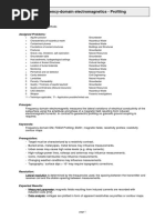 Frequency Domain Electromagnetics Profiling