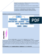 Chromatography Is Used To Separate Mixtures of Substances Into Their Components