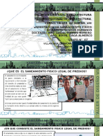 Saneamiento Fisico de Asentamientos Humanos