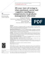 Emotional, Social and Cognitive Intelligence Competencies PDF