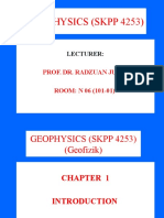 Chap1 - Intro Geophys Note