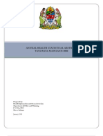 Annual Health Statistical Abstract Tanzania Mainland 2008