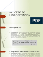 Proceso de Hidrogenación