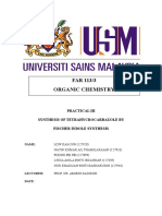 Organic Chemistry Practical 3