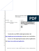 Sample Opposition To Motion To Compel Further Responses To Interrogatories For California