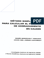 Método Simplificado para Calcular El Acorazamiento en Cauces