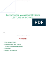 EMS - Lecture 10 - ISO 14001 - 2015