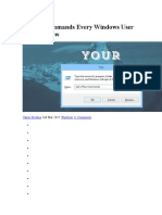 20 Run Commands Every Windows User Should Know