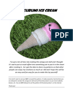 Ice Cream Pattern PDF