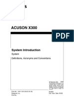 Siemens Acuson x300