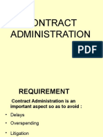 Contract Administration