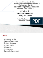 A Project On: "Fall of Nation" Unity 3D Game