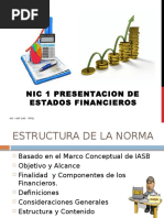 Nic-1 Presentación de Estados Financieros