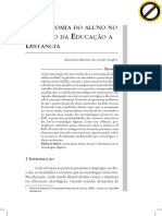 Autonomia Do Aluno No Contexto Da Educação A Distância - Alessandra Menezes Dos Santos Serafini PDF