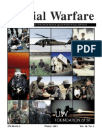 Special Warfare: The Professional Bulletin of The John F. Kennedy Special Warfare Center and School