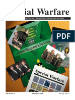 Special Warfare: The Professional Bulletin of The John F. Kennedy Special Warfare Center and School