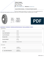 TaperedRollerBearings TS (TaperedSingle) Imperial