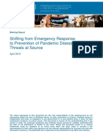 Shifting From Emergency Response To Prevention of Pandemic Disease Threats at Source