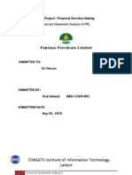 Financial Statments Analysis of PPL