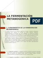 La Fermentación Metanogénica