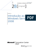 MODULO 1 - Introdu+º+úo Ao Windows Server 2008