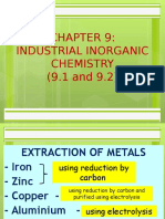 Chapter 9 Industrial Inorganic Chemistry 9 1 and 9 2