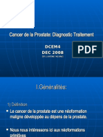 Cancer de La Prostate