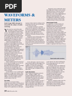 Audio Waveforms and Meters